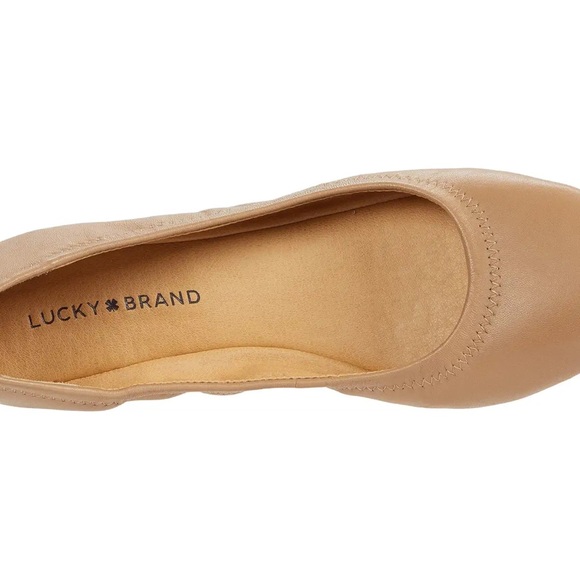 Lucky Brand Emmie Ballet Flats - Nude, 6.5 - Picture 3 of 6